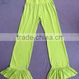 Factory OEM Custom Women New Design Yoga Pants Ruffle Capri Leggings Sportswear Activewear thumbnail-2