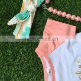 Wholesale Little Girls Boutique Remake Clothing Sets Girls Capri Sets Girls Ruffle Pant Set Girls Boutique Clothing Spring 2016 thumbnail-2