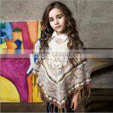 New Fashion Girl Knitting Pullover Poncho Sweater thumbnail-1