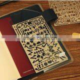 Multifunctional Metal Bookmark Ruler /Planner,Scrapbooking Templates thumbnail-6