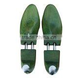 Double Tube Firm Wood Shoe Tree Type Wooden Shoe Lasts With Colorful Painting for Luxury Shoes