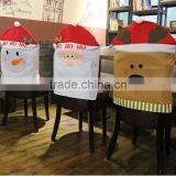 Christmas Holiday Festive Decoration Santa Claus Cheap Chair Covers For Sale thumbnail-1