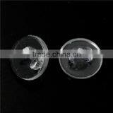 Wholesale Scrapbooking Single Hole Round Transparent Clear Plastic Sewing Shank Buttons thumbnail-1