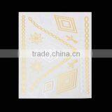 OEM Custom Removable Waterproof Metallic Temporary Tattoo Sticker Wholesale thumbnail-2