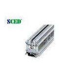 5.2mm Width Rail Mounted Terminal Blocks , 600V 20A AWG 28 - 12 Din Rail Terminal Block