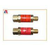 Automatic M12 Brass Fuel Gas Cutting Torch Flashback Arrestor M12 * 1.25