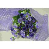 Purple Stripe Organza thumbnail-1