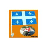 Quebec Car flag/Canadian car window flag