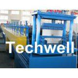 Top Hat Channel Cold Roll Forming Machine for Steel Furring Channel Profiles