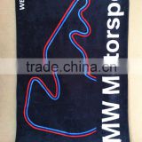 Wholesale 100% Polyester printed microfiber fabric beach towel