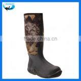 Silked Printed Camouflage Hunting Boots Fashion Design