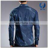 in Stock Items Latest Fashion Mens Denim Shirts thumbnail-4