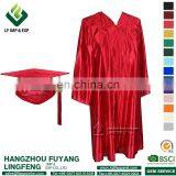 2017 Hot Sale Shiny Graduation Caps And Gowns Set/Graduation Gown thumbnail-3