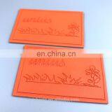 High Quality Washable Leather Embossed Labels