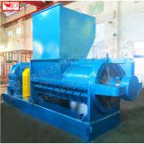 dry rubber single helix breaking crushing cleaning machine