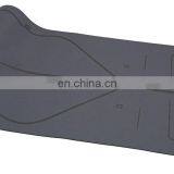 Eco Friendly Custom Print Logo 100% Natural Rubber Suede Yoga Mat thumbnail-5