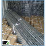 8ft' Perforated Square Sign Posts Back-to-Back Installations thumbnail-3