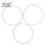 White EPDM Rubber Food Grade Flat Ring Gasket Seal thumbnail-2