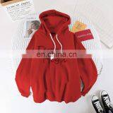 Hot Wholesale Fashion Ladies Girls Women's Embroidery Casual Oversized Hoodie thumbnail-4