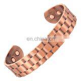 High Powered Magnets Arthritis Pain Relief Mens Pure Copper Magnetic Bracelet thumbnail-2
