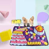 Manufacturer Wholesale Feeding Washable Portable Polyester Pet Dog Colorful Snuffle Mat thumbnail-3