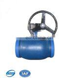 8 Inch Dn200 Carbon Steel Fully Welded Float Ball Valve thumbnail-1