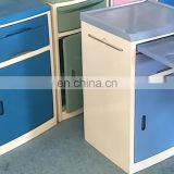 China Factory Hospital Bedside Cabinet Hospital Bed Table With Drawer