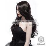 Female Black Long Curly Hair Wigs thumbnail-3