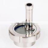 Sanitary Stainless Steel Welding Union Type Sight Glass With LED Light thumbnail-2