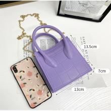 Jelly Croco Chain Bag thumbnail-4