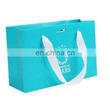 Customized Logo Printed Standard Size Shopping Paper Gift Hand Clothes Hard Shoes Bag thumbnail-1
