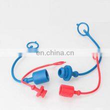Pneumatic Air Quick Fitting Plastic Dust Cover Connector Protective Sleeve