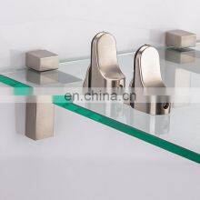 Cheap and Fine Substantial Safety Glass or Plank Bracket Support Frame Shelf Glass Clip thumbnail-5