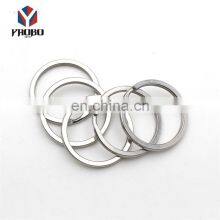 High Standard In Quality Stainless Steel Flat Split Customize Key Ring For Anywhere Use thumbnail-2