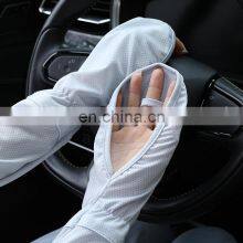 UPF 50+ Unisex Summer Sun-Protective Sleeve Adjustable Arm Circumference For Garden,Cycling,Farm,Fishing,Travel,Hiking,Driving thumbnail-3