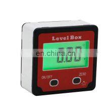 SHAHE Digital Inclinometer With Backlight Digital Level Box With Magnetic Mini Digital Protractor