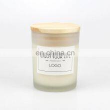 Lidded Handmade Glass Custom Wholesale Gifts Scented Fragrance Soy Candle thumbnail-3