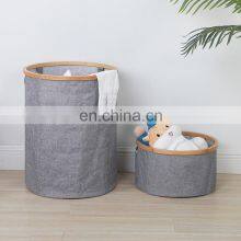 Kiddies Wooden Toy Nursing Homes Bathroom Fabric Storage Laundry Hamper Basket Box Foldable Home Storage & Organization thumbnail-2