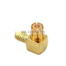 MCX Connector Crimp MCX Plug Male Right Angle Connector for Rg178 thumbnail-2