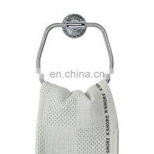Wholesale Trend Household Products Diamond Shinny Bathroom Towel Wall Ring Holder Ring thumbnail-5
