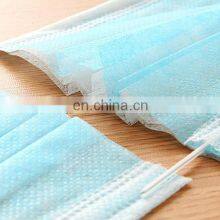 3 PLY Disposable Non Woven Medical Face Mask With Earloop thumbnail-2