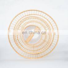 Supplier High Quality Bamboo Handwoven Natural Light For Decoration Woven Lampshade Vietnam Supplier thumbnail-3