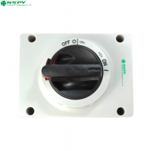 Wholesale Waterproof IP66 DC Isolator Switch Enclosure for PV System 32A Panel Type thumbnail-2