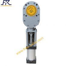 Pneumatic Ceramic Lined Double Disc Gate Valve For Dry Ash thumbnail-4