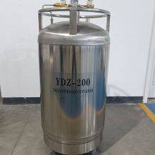 Self Pressurized Tank YDZ-200 High-quality Laboratory Stainless Steel Liquid Nitrogen Tank thumbnail-4
