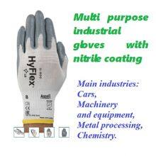 Multi Purpose Industrial Gloves With Nitrile Coating thumbnail-4