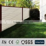Wood plastic composite vegetable garden fencing