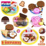 craft and creative toys 6000pcs 3D ironing beads fuse perler beads 5mm