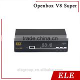 Dual Core vu duo 2 V8 super openbox v8s DVB-S2 full hd satellite tv box decoder for encrypted channels powervu biss key cccam