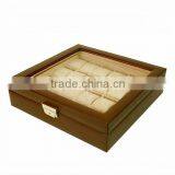 Wholesale China OEM Supply Wooden Multiple Watch Big Jewelry Box W1196 thumbnail-1